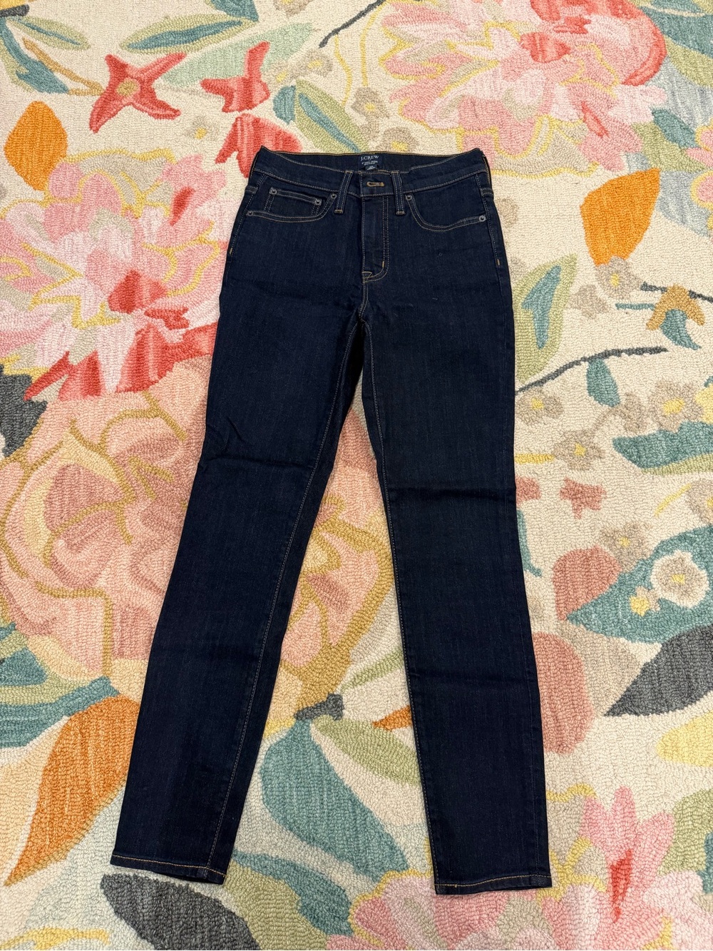 J. Crew Dark Indigo Skinny Jeans